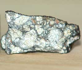 Inneres des Meteoriten »Puerto Lápice« (Meteorit Nr. 18). [Thomas Grau (mit freundlicher Genehmigung)]