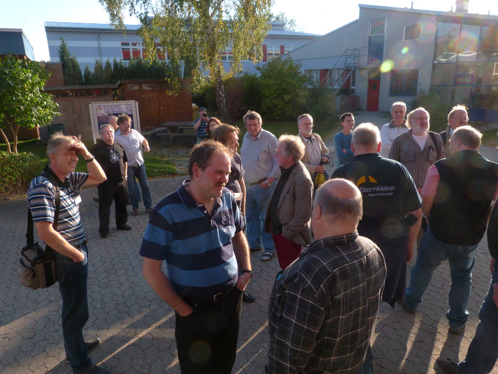 Das Herbst-Treffen der norddeutschen Astrofotografen fand am 4.10. bei der GvA-Gruppe Kiel statt. [M. Holl]