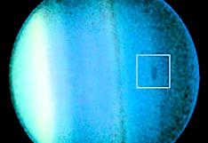 Dunkle Wolke auf Uranus