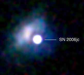 Stern brach zwei Jahre vor Supernovaexplosion schon einmal aus