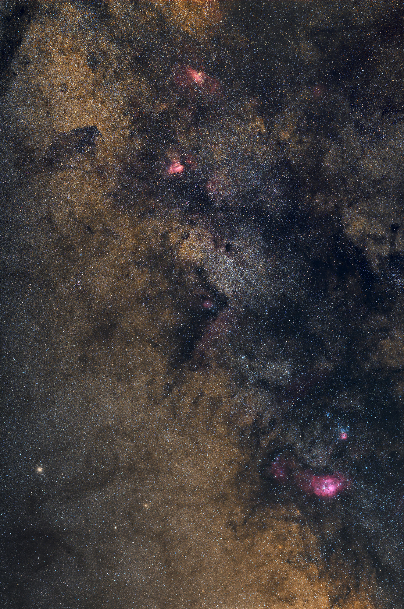 Eagle_Omega_Lagoon_Trifid_Nebula_by_MichaelSchmidt_Star_Adventurer_NIKON_D610_135mm_lens