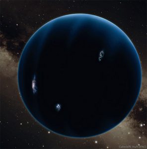 Planet NEUN, künstlerische Darstellung