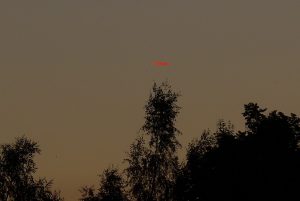 Venus in der hellen Abenddämmerung am 18.7.2016 [P. Hombach]