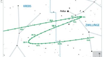 18. Januar: Vesta in Opposition