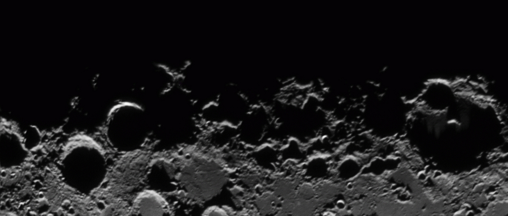 Beobachtungstipp: Das Mond-X am 1. Juni 2017