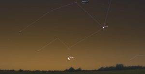 Venus-Jupiter-Rendezvous 13.11.2017