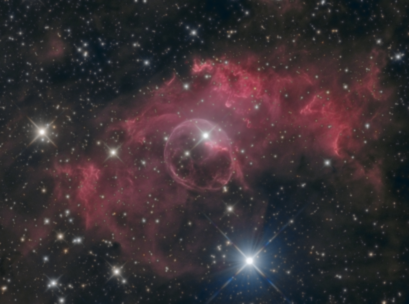 NGC 7635 (HaRGB)